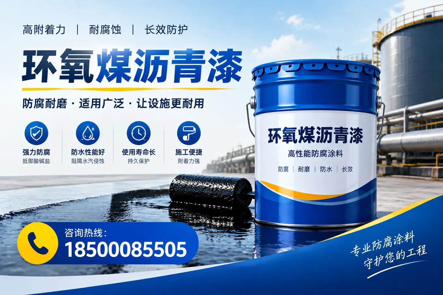 环氧煤沥青漆与其他涂料的对比分析，助力永州企业决策